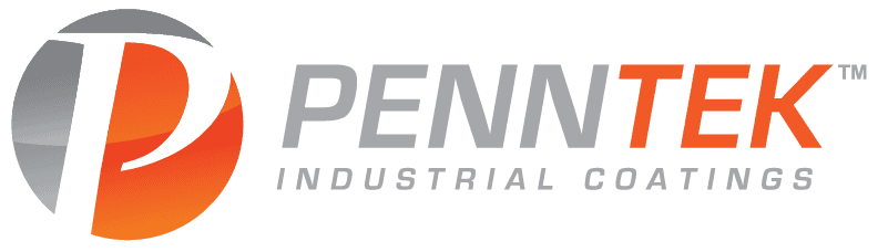 The logo for Penntek Industrial Coatings.